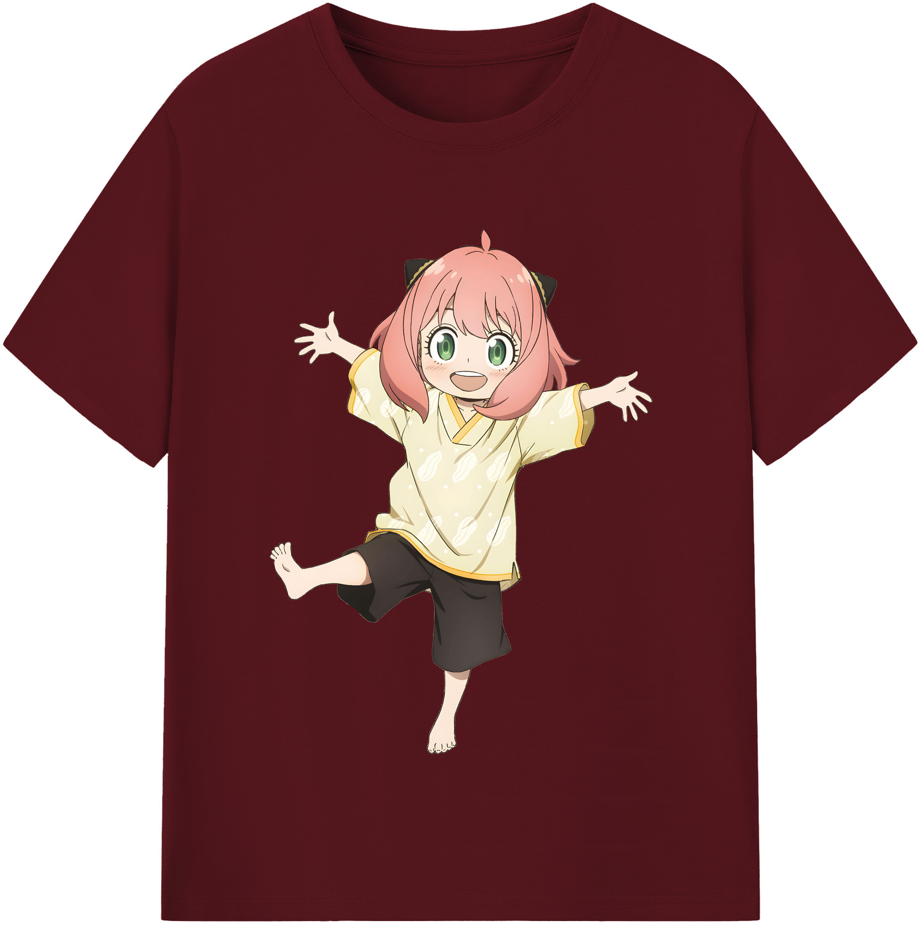 （画像用） SPY×FAMILY间谍家家酒 綿100％半袖Tシャツ（フロントプリント）